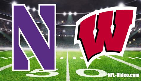 Northwestern vs Wisconsin Football Week 11 2023 Full Game Replay NCAA ...