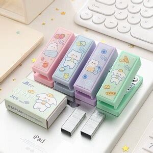 Mini Stapler Set, 4 Colors to Choose, Planner Accessories, Mini Stapler ...