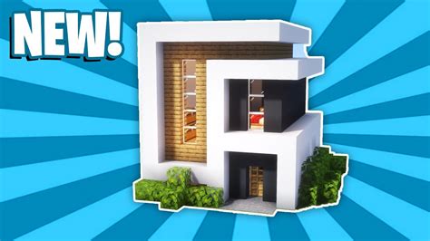 How To Build A Small Modern House Minecraft Minecraft Modern Houses ...