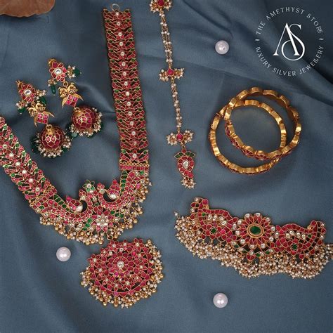 Grand Gold Plated Jewellery To Nail Your Ethnic Wear • South India Jewels