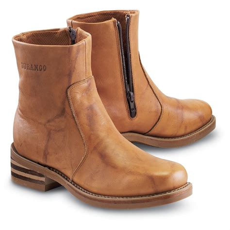 Men's Durango Boot® Hideout Side-zip Boots, Rust - 103441, Cowboy ...