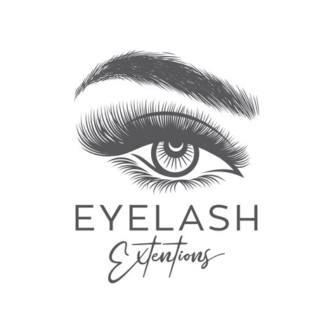 Luxury Beauty Eyelashes Logo Vector illustration 7922921 Vector Art at ...