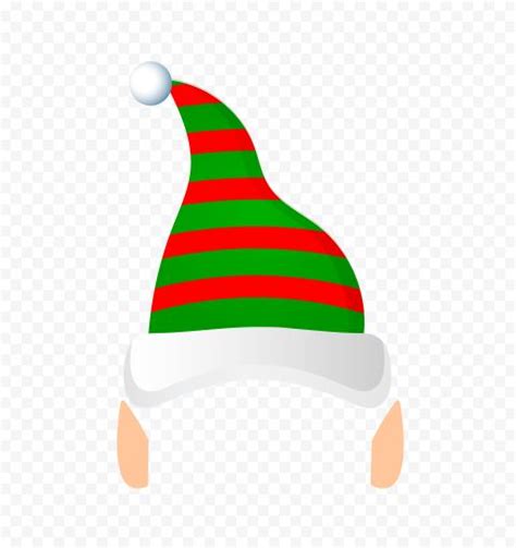 Cartoon Elf Hat With Ears PNG | Elf hat with ears, Elf hat, Ear hats