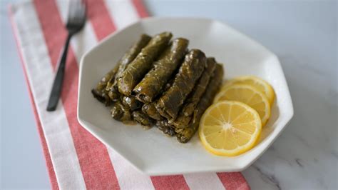 Vegetarian Stuffed Grape Leaves - Simply Lebanese