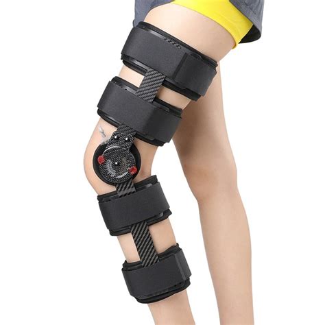 Carbon Fiber Knee Brace Support For ACL PCL MCL - OberHealth