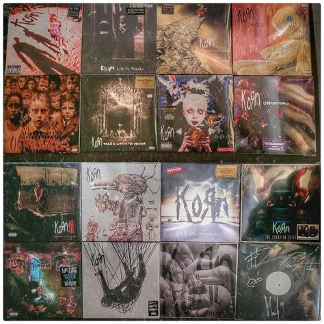 Korn album collection on vinyl : r/Korn