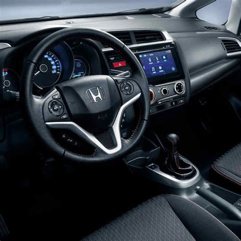 Honda Jazz Interior with Dashboard and Infotainment Display