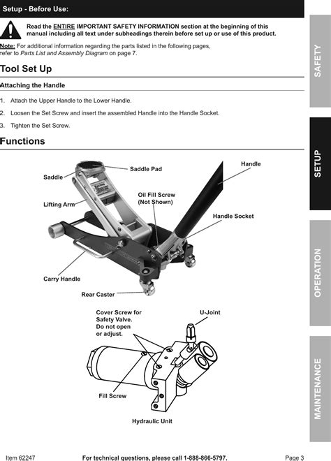 Harbor Freight 2 Ton Aluminum Racing Floor Jack With Rapid Pump Product ...