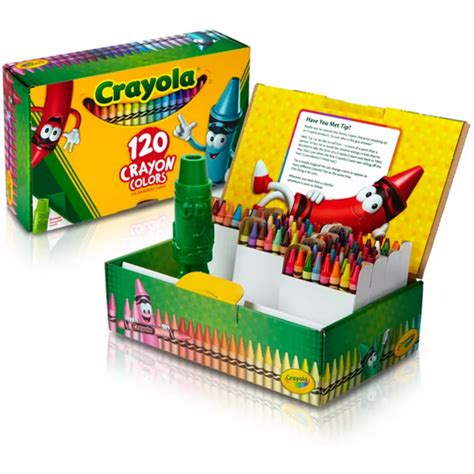 CRAYOLA 120 COUNT CRAYON BOX - THE TOY STORE