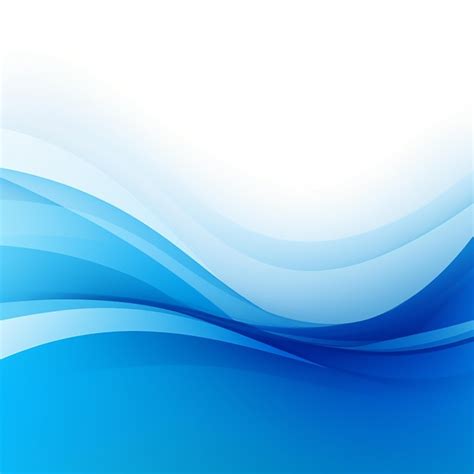 Premium AI Image | Photo of blue waves background design landscape