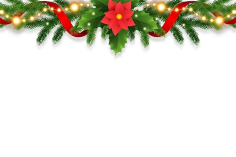 Christmas - Christmas Wreath Border - CleanPNG / KissPNG - Clip Art Library