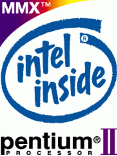 Intel Pentium II Logo - LogoDix