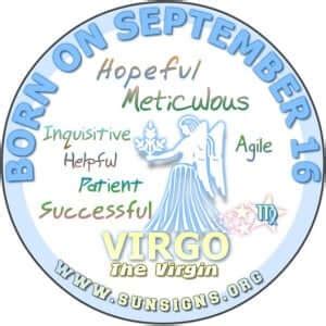 September 16 Zodiac Horoscope Birthday Personality - SunSigns.Org