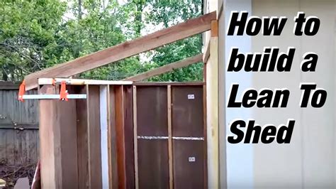 17 DIY Lean To Shed Plans That Are Inexpensive To Build – The Self ...