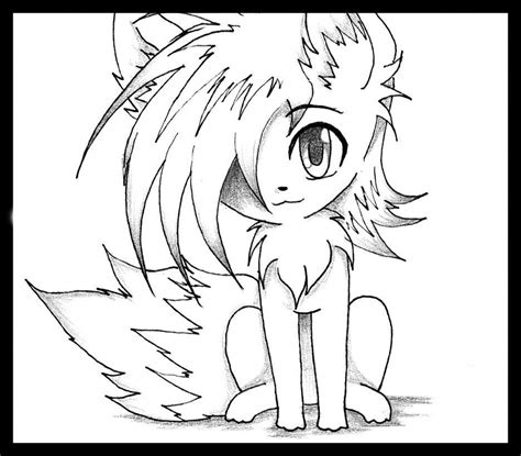 Anime Fox Drawing at GetDrawings | Free download