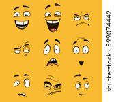 Faces On Black Background Free Stock Photo - Public Domain Pictures