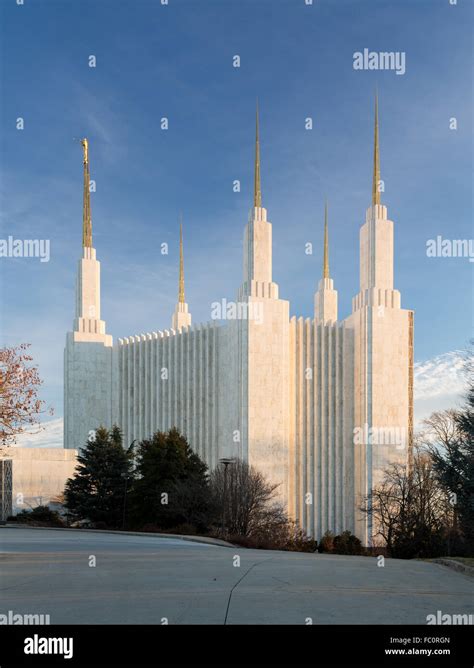 Mormon temple dc hi-res stock photography and images - Alamy