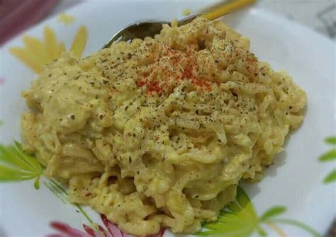 Resep Mie Gepeng Carbonara oleh novia jayanti - Cookpad