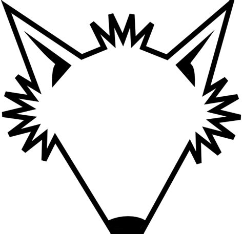 Fox Head Outline - ClipArt Best