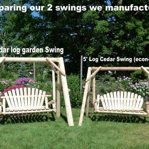 Cedar Swing - Etsy