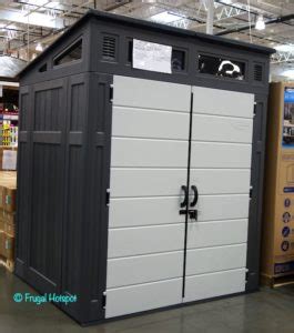 Suncast 6'x5' Modernist Storage Shed at Costco! | Frugal Hotspot