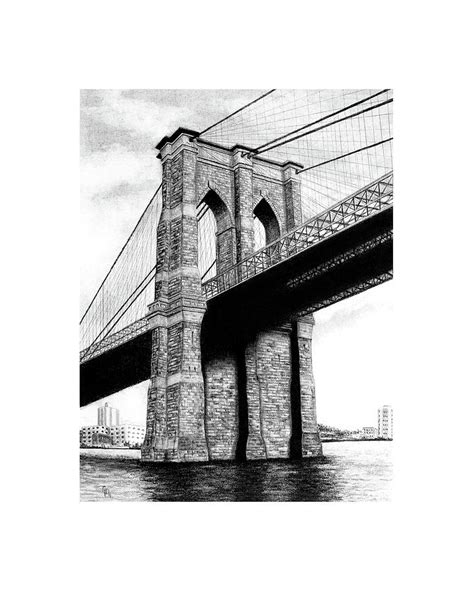 Brooklyn Bridge Drawing