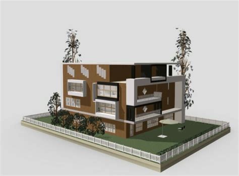 3D file Modern house 🏠 ・3D printing model to download・Cults