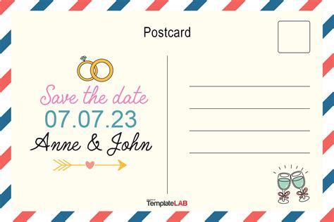 19 Printable Postcard Templates & Designs [Word, PDF, PSD]