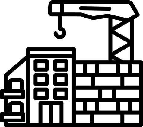 Construction site Vector Icon Design 23501386 Vector Art at Vecteezy