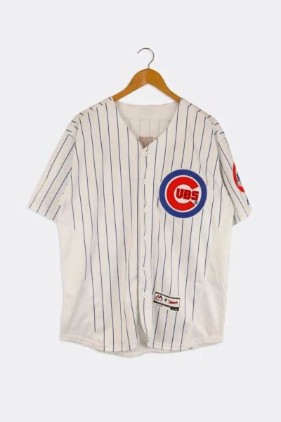 Vintage MLB Chicago Cubs Embroidered Logo Jersey | Urban Outfitters