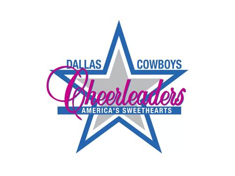 Dallas Cowboys Cheerleaders Logo PNG vector in SVG, PDF, AI, CDR format