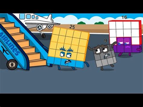 Don't leave square club, Numberblocks 25! | Numberblocks fanmade ...