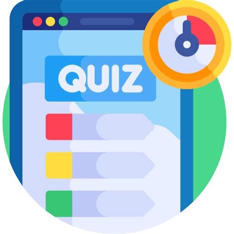 Quiz Detailed Flat Circular Flat icon