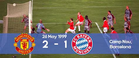 Manchester Utd 2 1 Bayern Munich Champions League 1999 - Tuttigoal