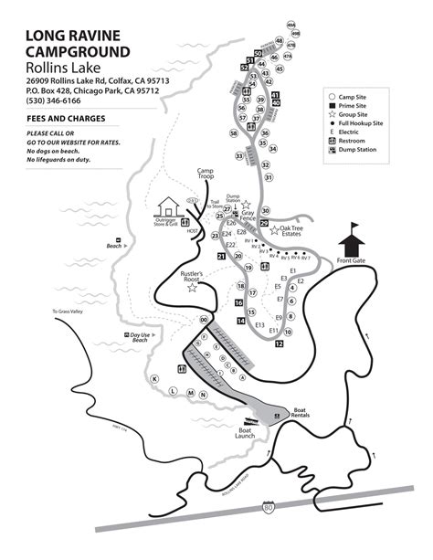 Long Ravine Park Map - NID Recreation