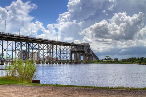 Calcasieu River Bridge Photograph by David Byron Keener - Fine Art America