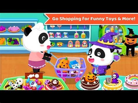 Baby Panda’s Supermarket | Kids Grocery Shopping | BabyBus Game ...