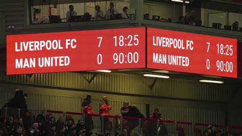 Liverpool thrashes Manchester United 7-0 in Premier League - Sportstar