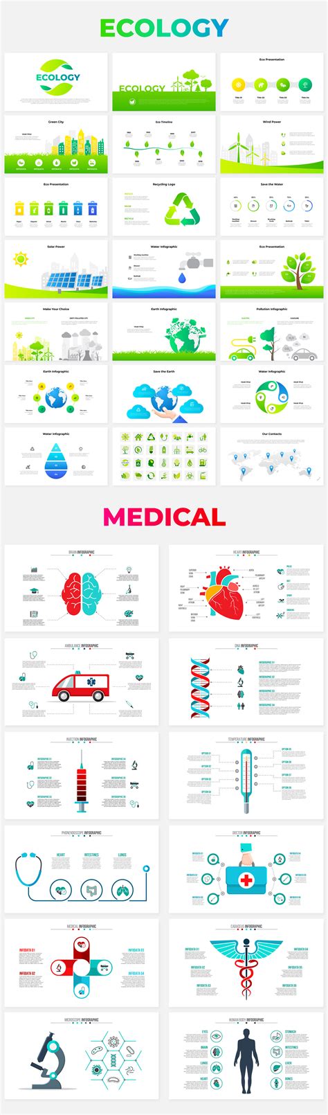 3500 Animated Infographics Bundle PowerPoint Templates