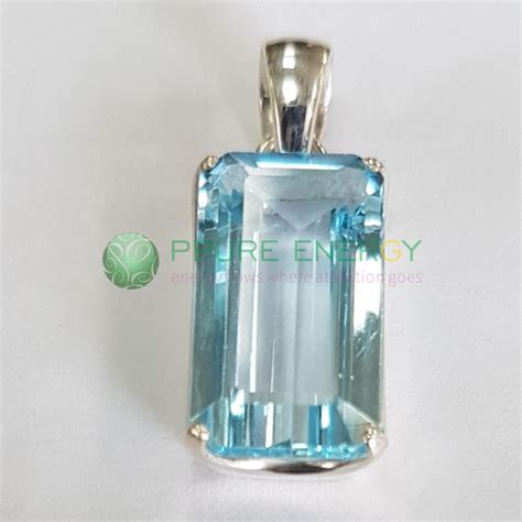 Blue topaz pendant - PpureEnergy