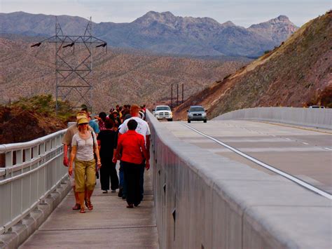 Scottsdale Daily Photo: Photo: Walking on Hoover Dam bridge