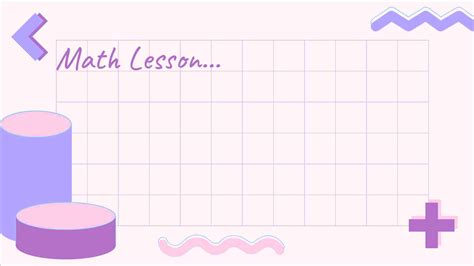 Math Lesson Zoom Virtual Backgrounds Design Templates