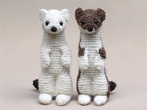 crochet stoat pattern