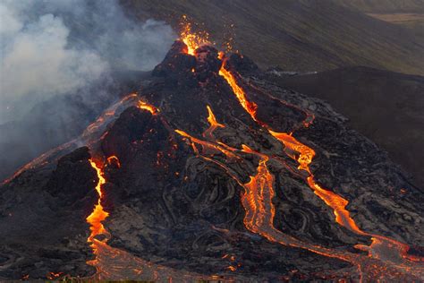 Iceland's Fagradalsfjall Volcano Eruption Photos