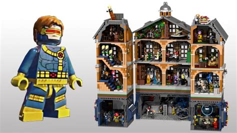 LEGO X-Men X-Mansion Concept - The Awesomer