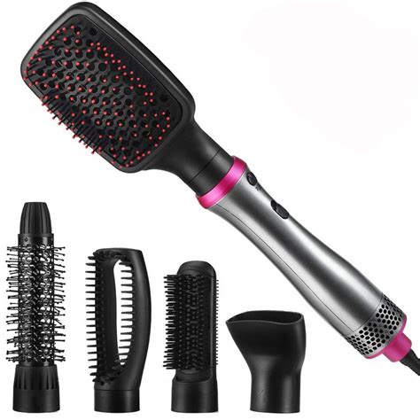 Hair Dryer Brush 5 In 1 Hot Air Brush Multifunctional One Step Hair ...