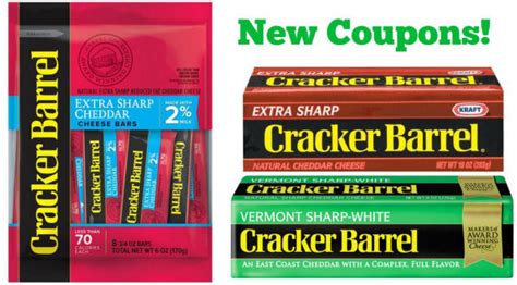 New Coupons for Cracker Barrel Cheese!