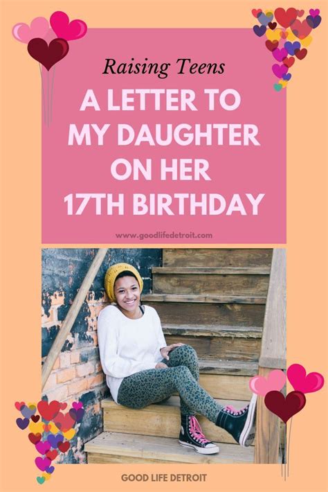 Happy 17Th Birthday Daughter Quotes From A Mother at Quotes