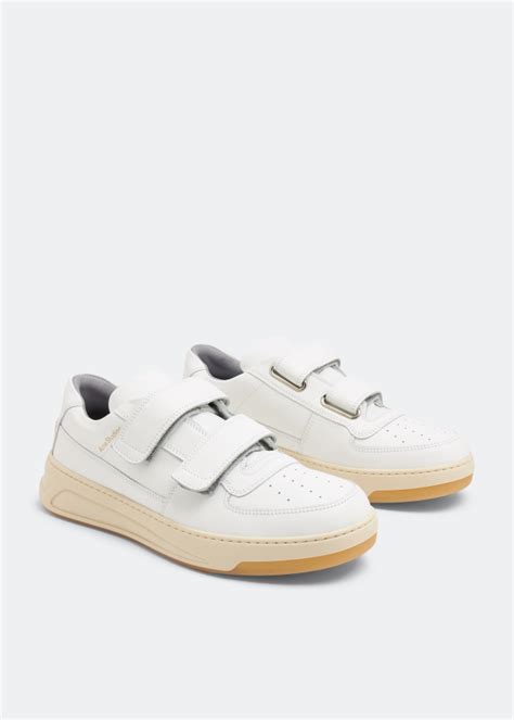 Acne Studios Velcro strap sneakers for Men - White in UAE | Level Shoes