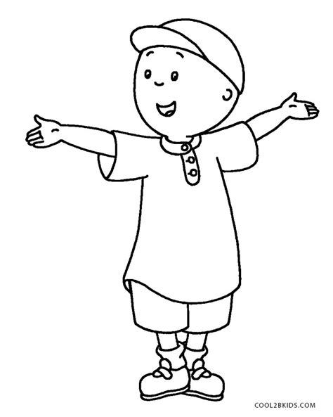 Free Printable Caillou Coloring Pages For Kids | Cool2bKids